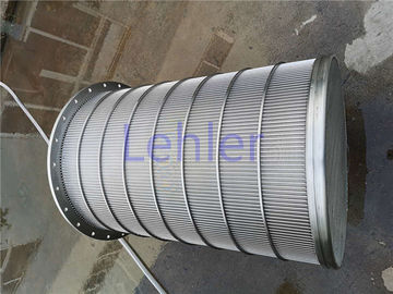 Lehler Wedge Wire Basket High - Mở khe chính xác cho ngành công nghiệp tinh bột / đường
