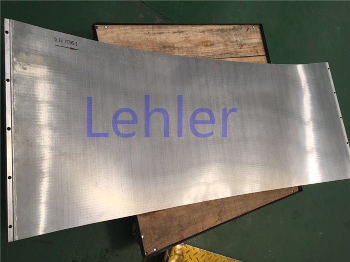 Màn hình bột giấy / sàng công nghiệp giấy cao 710 * 1727mm - Mở khe chính xác