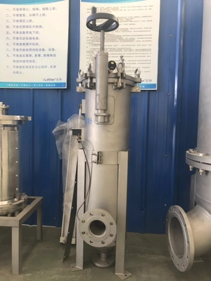 Thép không gỉ thẳng đứng lọc ra dòng chảy nhựa lọc với 80mm Inner Dia