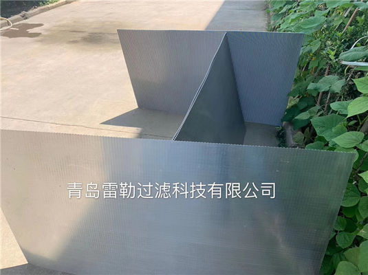 SS316L Sive Plate Wedge Wire Screen Khử nước ISO 9001