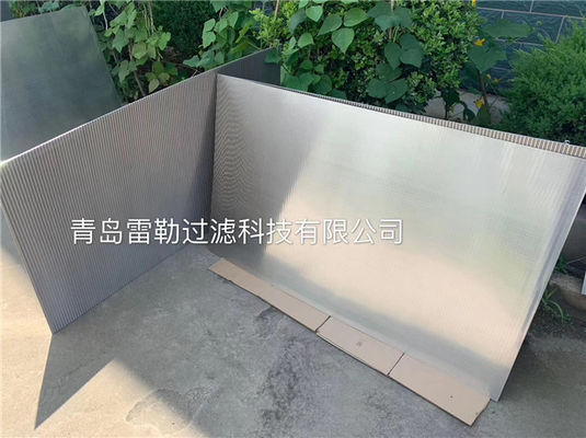 SS316L Sive Plate Wedge Wire Screen Khử nước ISO 9001